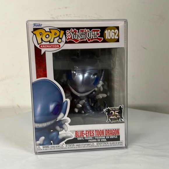 Funko POP Yu-Gi-Oh Blue Eyes Toon Dragon Figure #1062 - Picture 4 of 8
